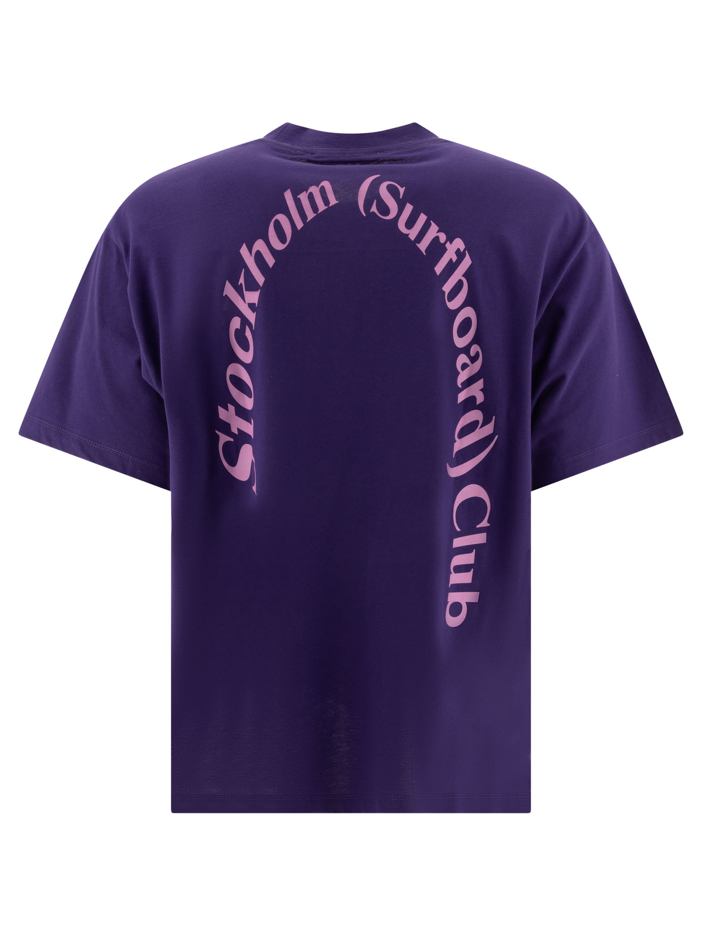 STOCKHOLM SURFBOARD CLUB Purple Stockholm (Surfboard) Club t-shirt